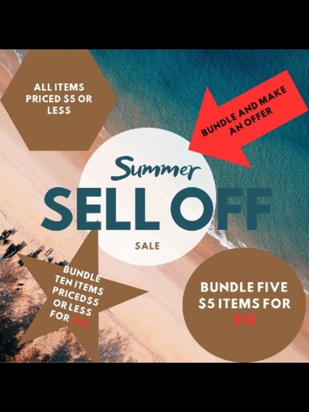 Summer Sell Off SALE
